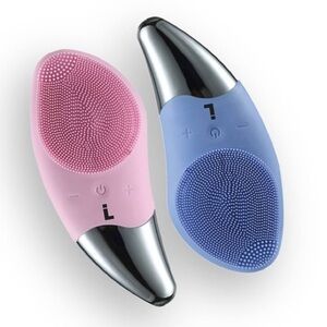 Sonic Facial Brush 2 Pack - Pink and Blue